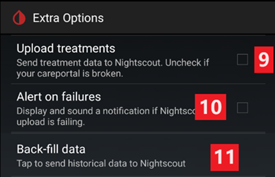xDrip+ Basic Settings 3